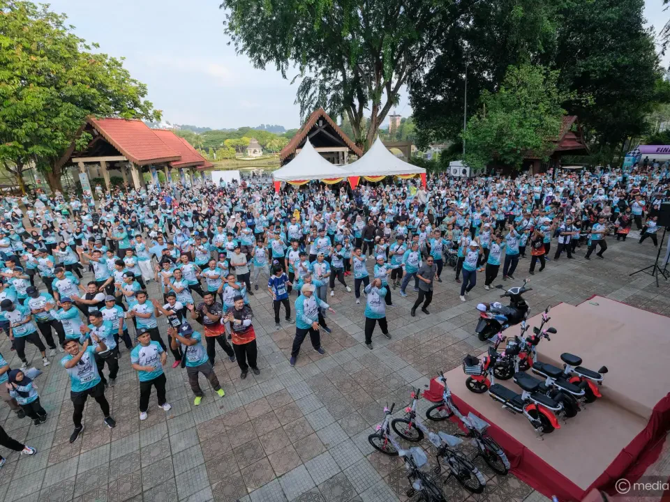Lebih 1,600 Sertai Fun Run Perantau Anak Terengganu