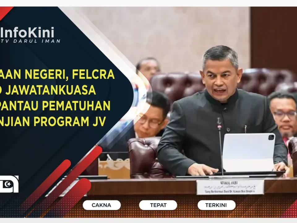 Kerajaan Negeri, FELCRA Wujud Jawatankuasa Khas Pantau Pematuhan Perjanjian Program JV