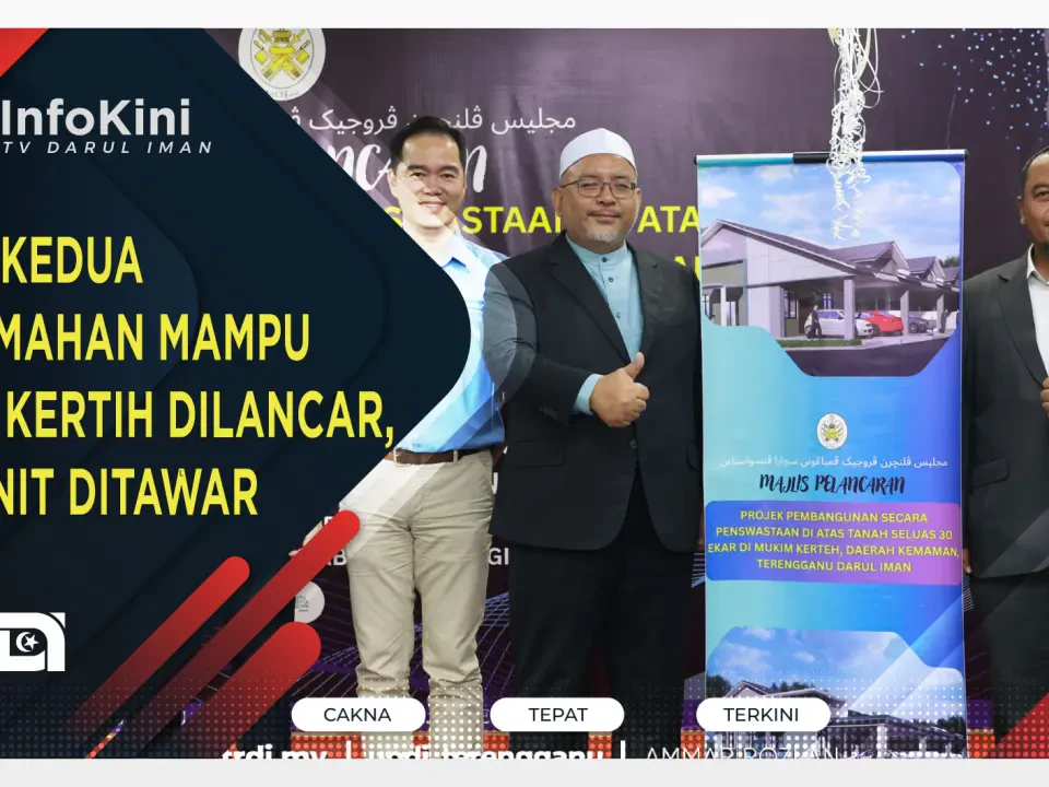 Fasa Kedua Perumahan Mampu Milik Kertih Dilancar, 221 Unit Ditawar