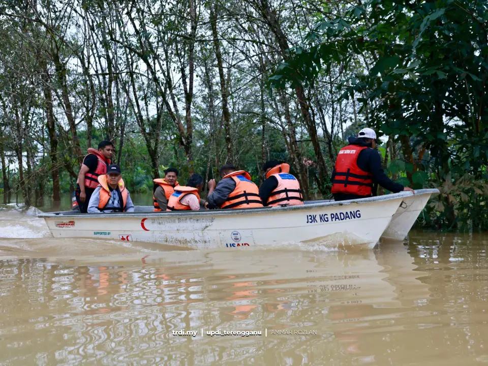Banjir Terengganu Memburuk, Lebih 5,000 Mangsa Dipindahkan