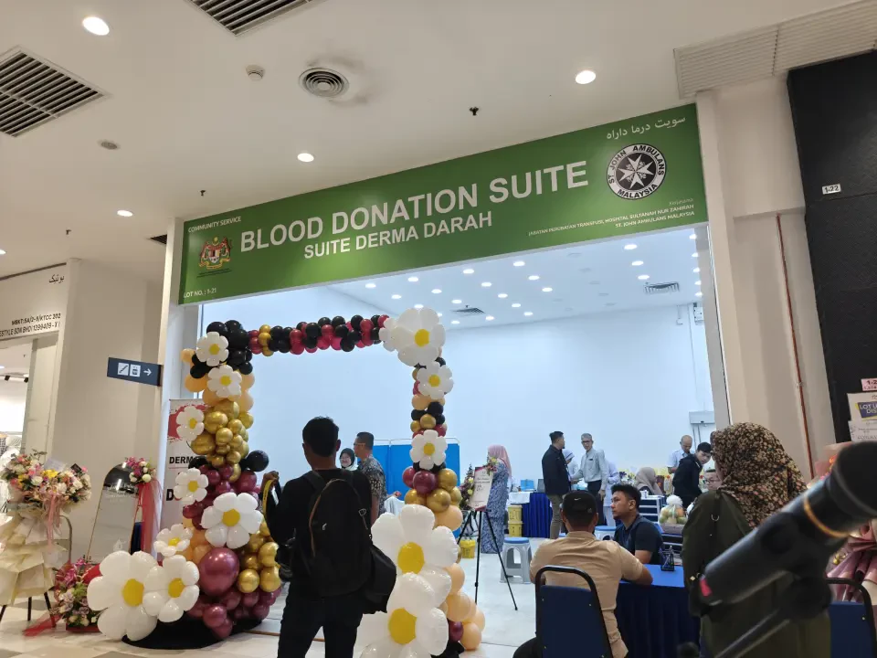 Terengganu Negeri Pertama di Pantai Timur Miliki Pusat Derma Darah Statik