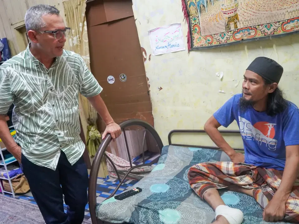 Hilang Upaya Bekerja Nelayan Bergelut Teruskan Hidup