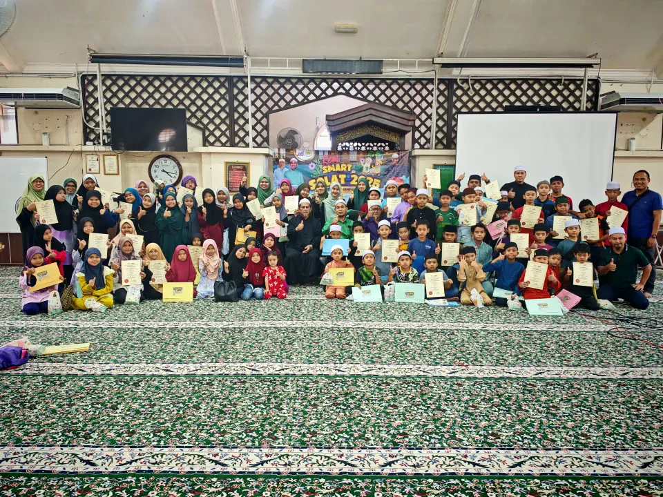 Kem Smart Solat Bimbing Anak Komuniti Dalami Ibadah