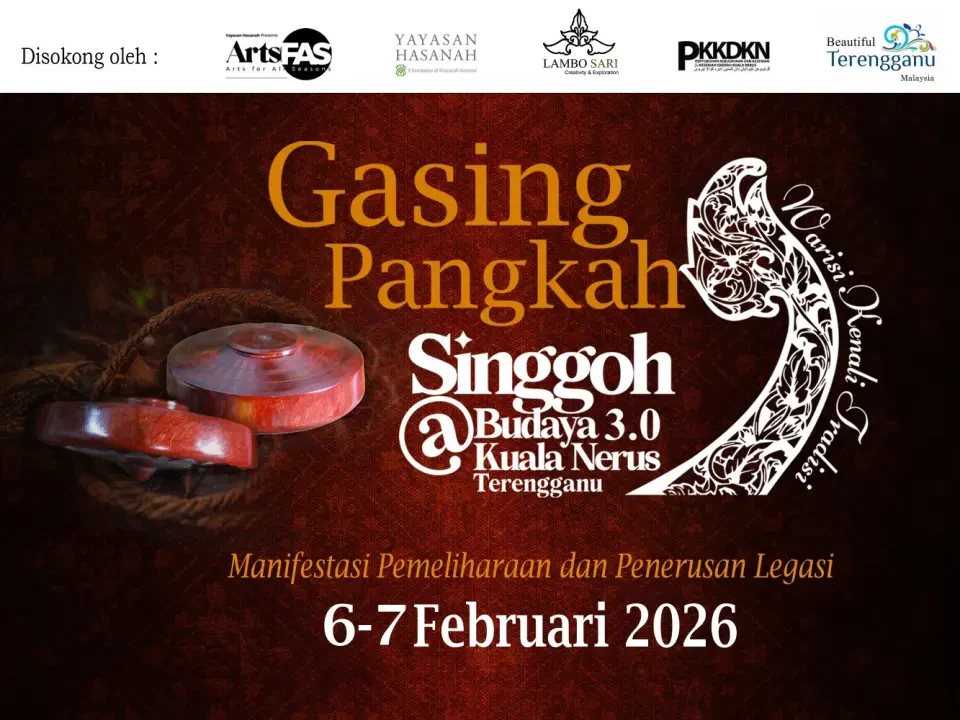 Gasing Pangkah Singgoh@Budaya 3.0 Kuala Nerus, Terengganu