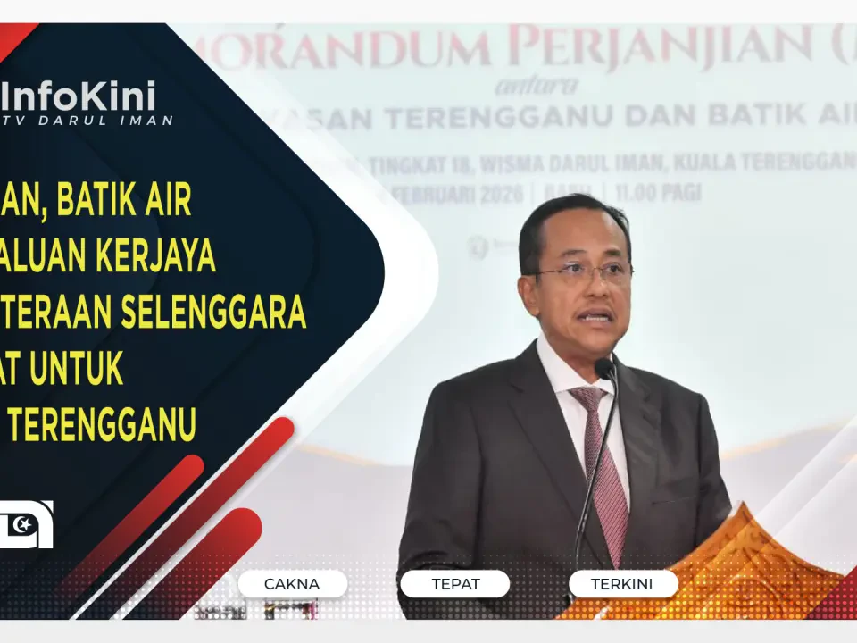 Kerajaan, Batik Air Buka Laluan Kerjaya Kejuruteraan Selenggara Pesawat Untuk Rakyat Terengganu