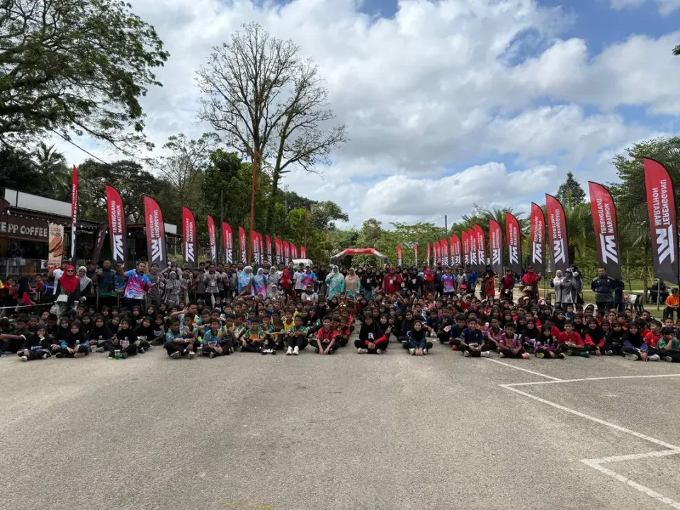 240 Murid SRIDI Terengganu Buktikan Kecergasan Fizikal Melalui Merentas Desa