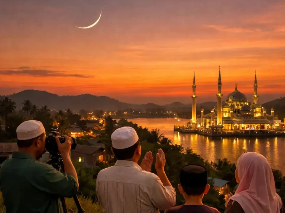 Tarikh Melihat Anak Bulan Ramadan Ditetapkan Pada 17 Februari