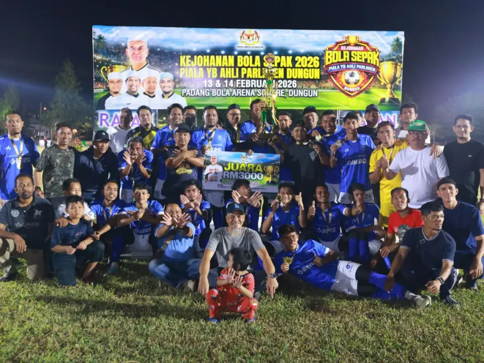 SM Pasar FC A Dinobat Raja Bola Sepak Dungun 2026