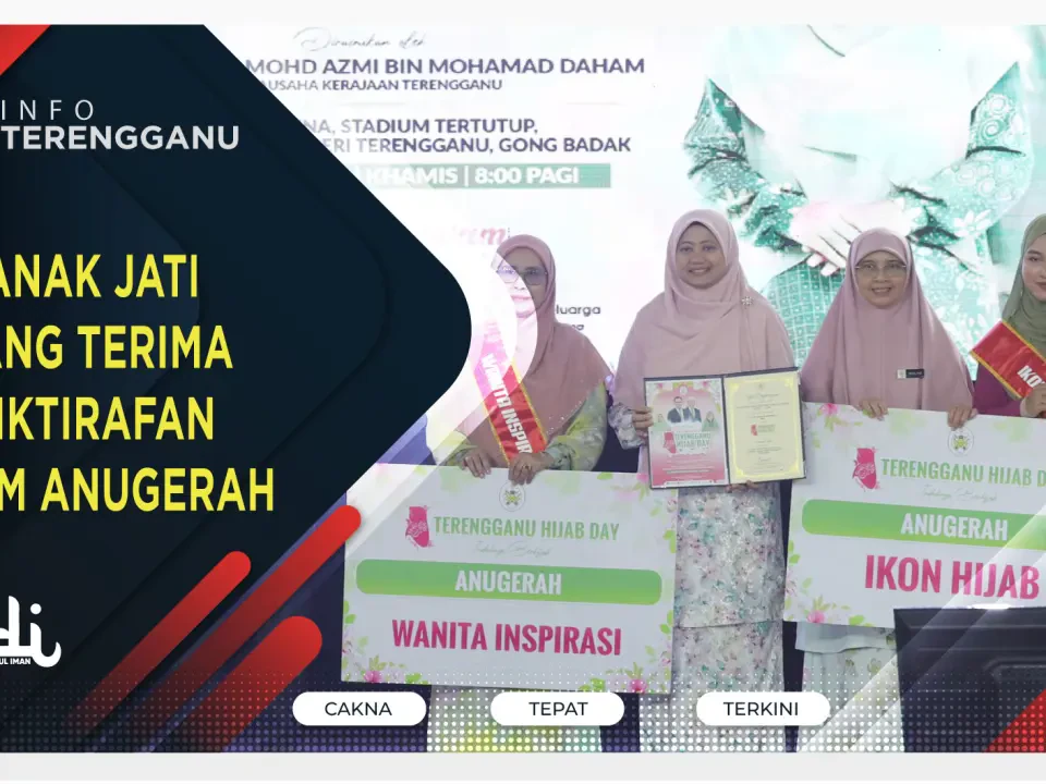 Dua Anak Jati Marang Terima Pengiktirafan dalam Anugerah