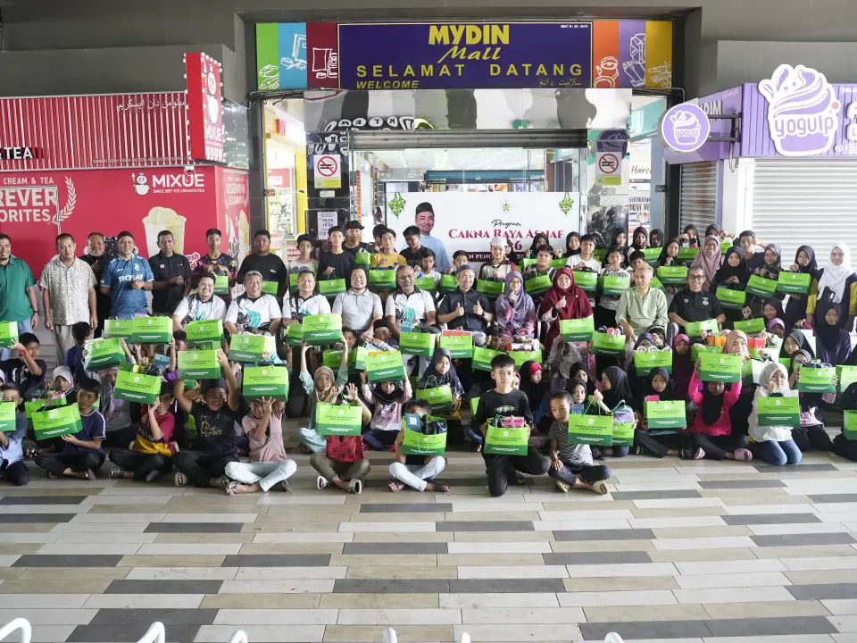 TDM Bawa Keceriaan Syawal Buat 98 Asnaf DUN Pengkalan Berangan