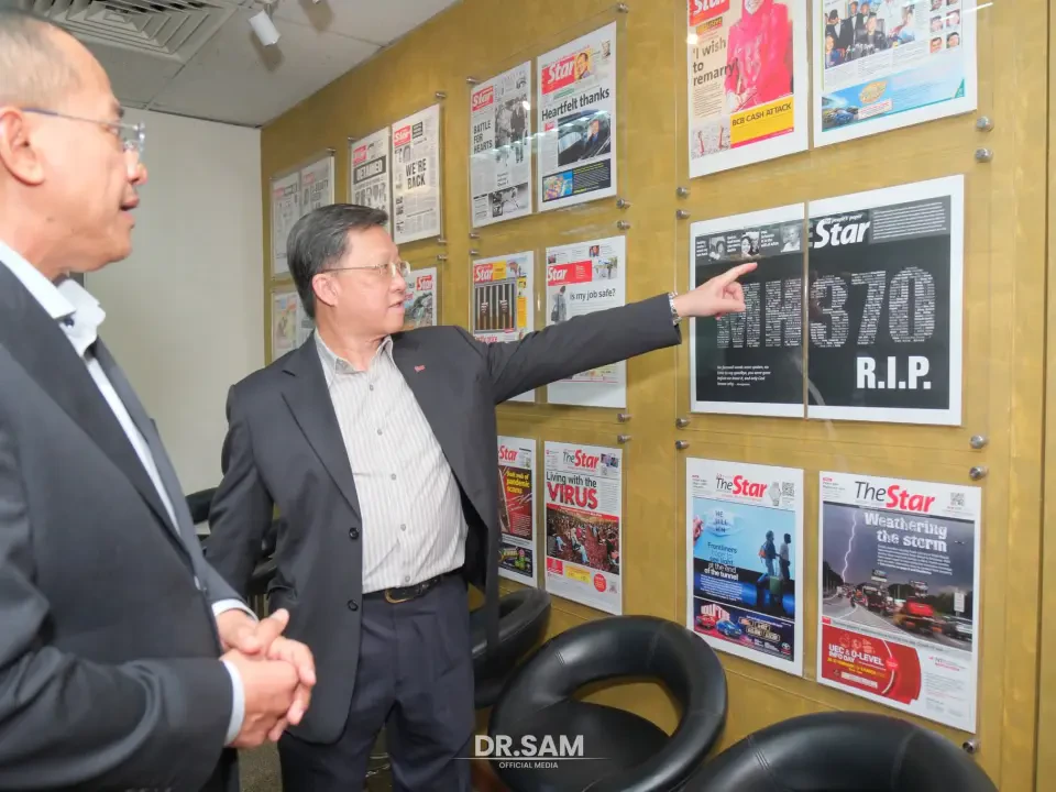 Dr. Sam Perkukuh Hubungan Strategik Bersama The Star Media Group