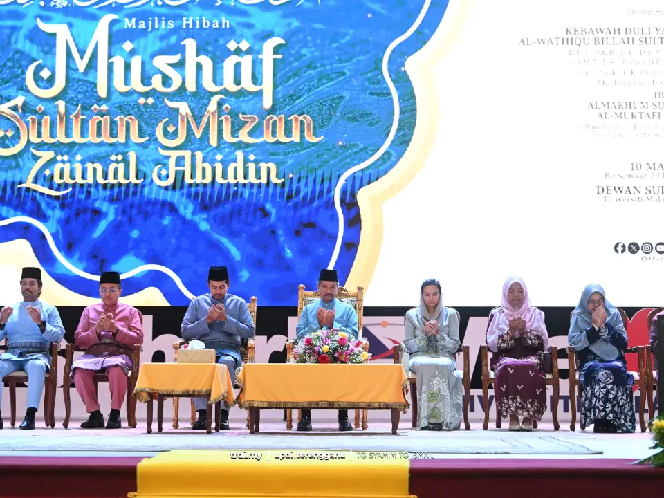 20 Universiti Awam Terima Hibah 5,000 Mushaf Sultan Mizan Zainal Abidin