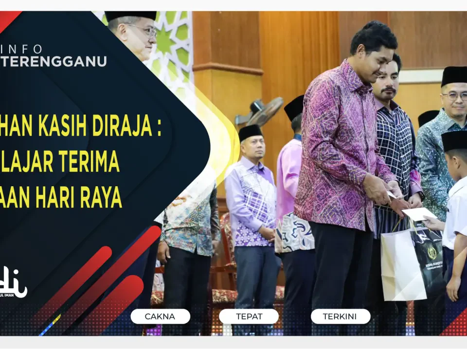 Sentuhan Kasih Diraja : 300 Pelajar Terima Kurniaan Hari Raya