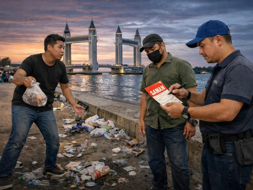 MBKT Keluar Lebih 10 Kompaun Setiap Hari 'Ajar' Orang Buang Sampah Merata-rata