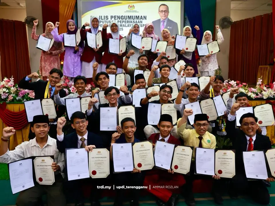 Calon SPM Terengganu Peroleh A+ Semua Subjek Melonjak 