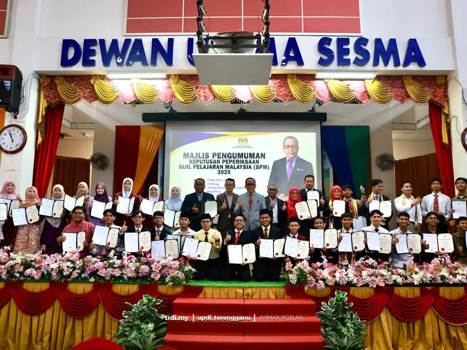 Lebih 70 Peratus Calon Cemerlang SPM 2025 Terengganu Dari Aliran STEM