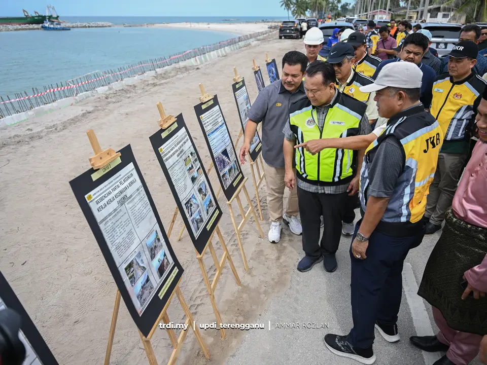 ADUN Batu Rakit Gesa Tambah 'Breakwater', Jeti Tangani Hakisan
