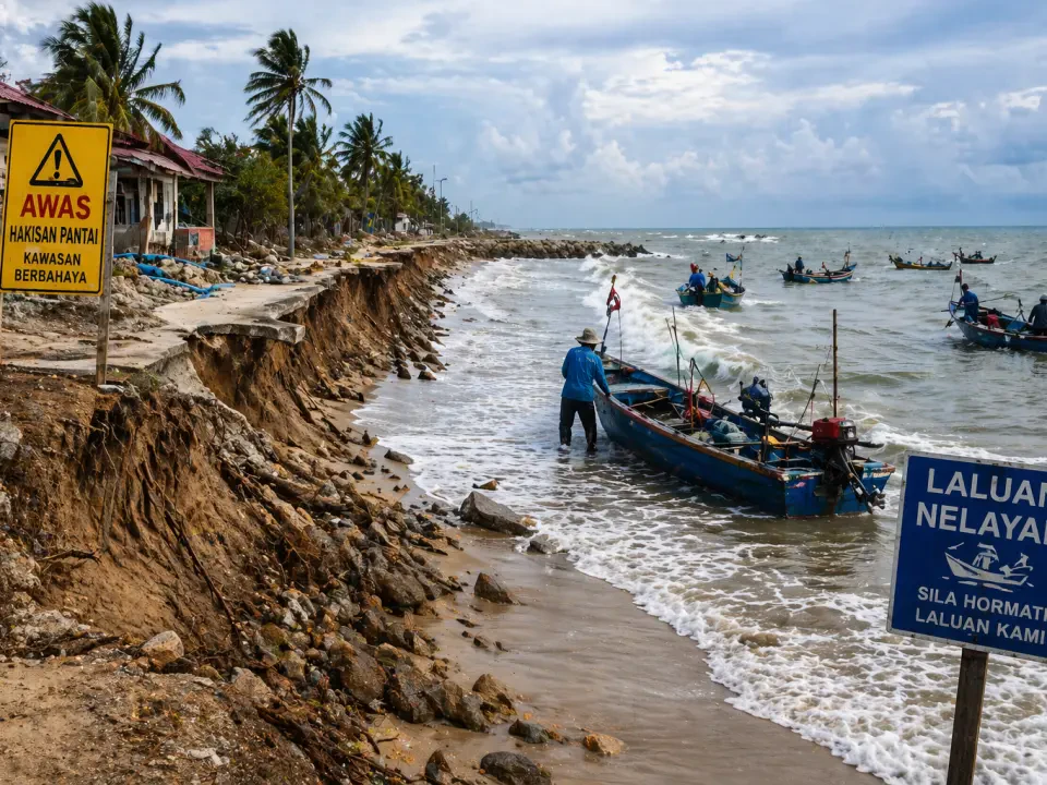 JPS Kemuka Pelan Mitigasi Tangani Hakisan Pantai, Laluan Nelayan Tok Jembal