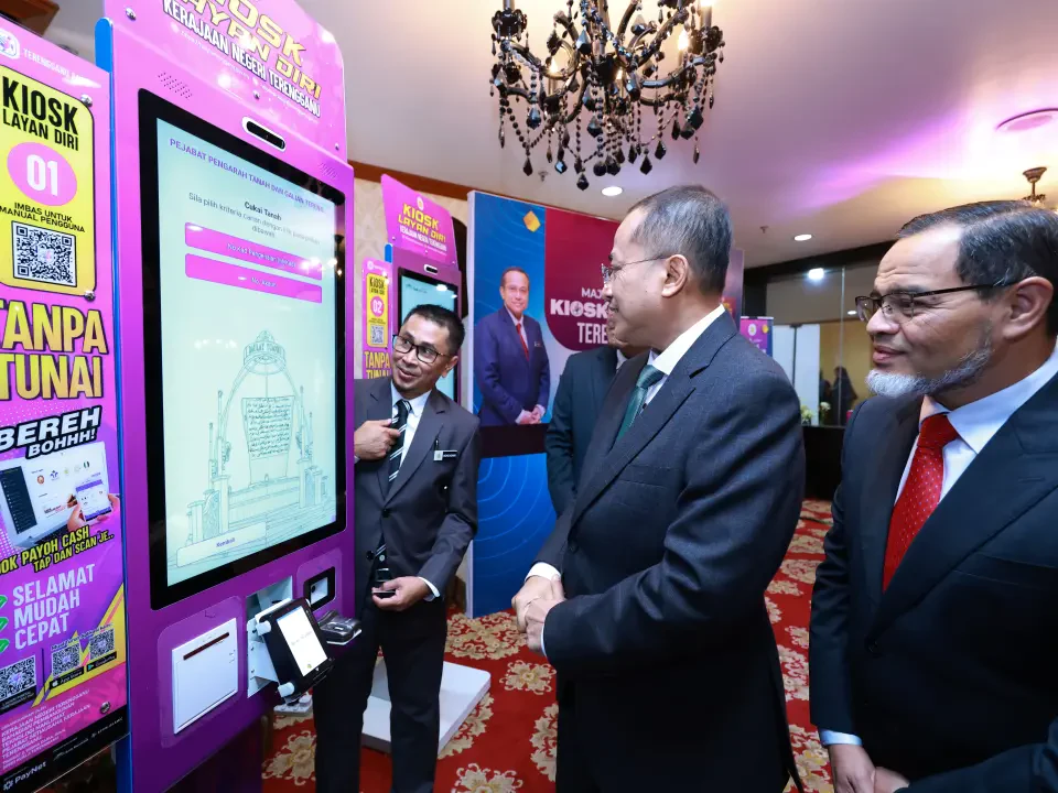 Kiosk Terengganu Pay Dilancar, Perkasa Urusan Tanpa Tunai Untuk Kemudahan Rakyat