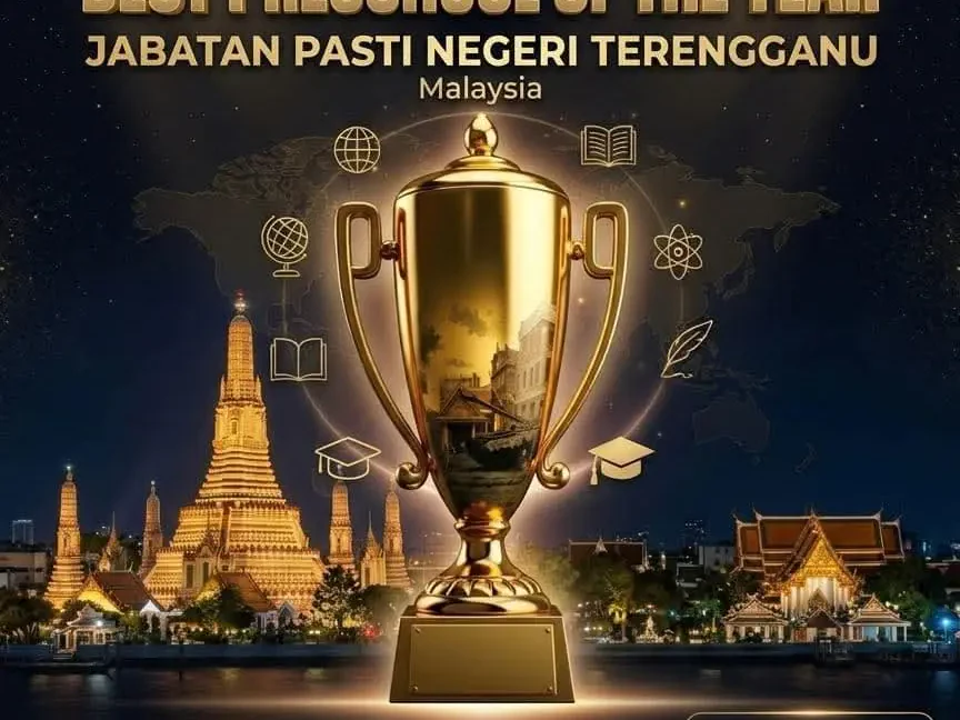 PASTI Terengganu Rangkul Anugerah Prasekolah Terbaik Dunia