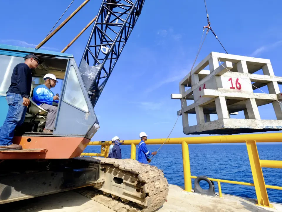 Pelaburan RM500,000 Dibuang Dalam Laut Kijal Demi Lindungi Habitat Ikan