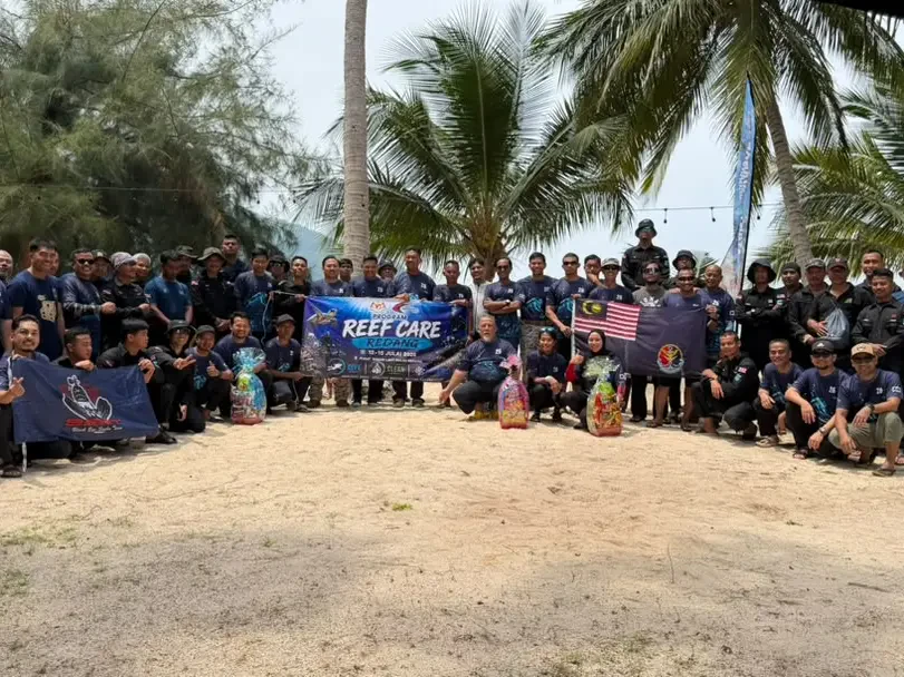 122 Tapak Sulaiman Mahkota Berduri Dihapuskan di Perairan Pulau Redang