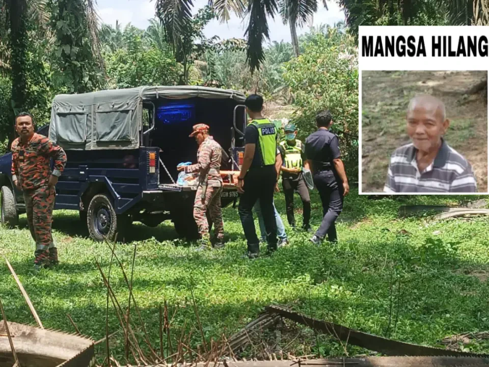 Warga Emas Hilang  Ditemukan Meninggal Dunia