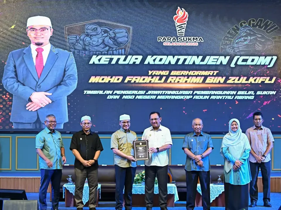 ADUN Rantau Abang Ketuai Kontinjen Para SUKMA 2026 Terengganu