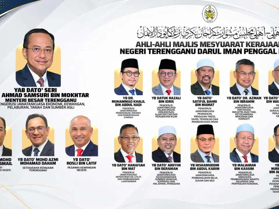 Ahli-ahli Majlis Mesyuarat Kerajaan Negeri Terengganu Darul Iman Penggal Ke-15