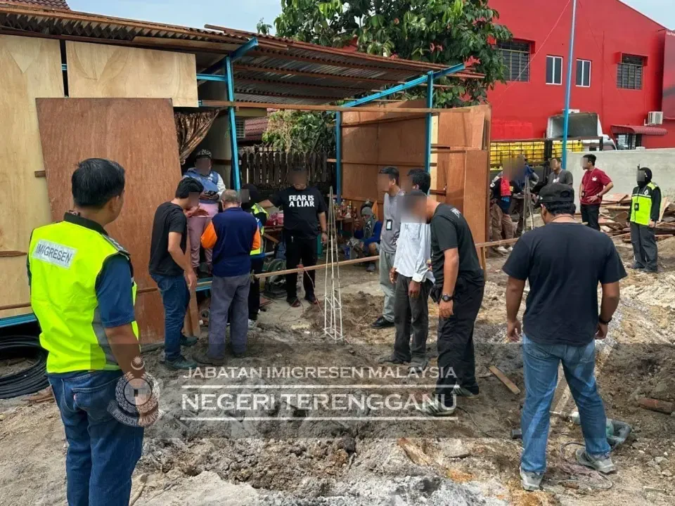 Sembilan PATI Ditahan Dalam Empat Operasi Imigresen Terengganu