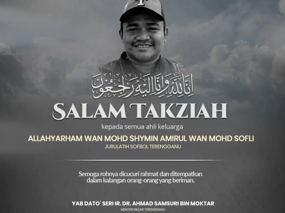 SUKMA 2026: MB Terengganu Rakam Ucapan Takziah Buat Keluarga Coach Amirul
