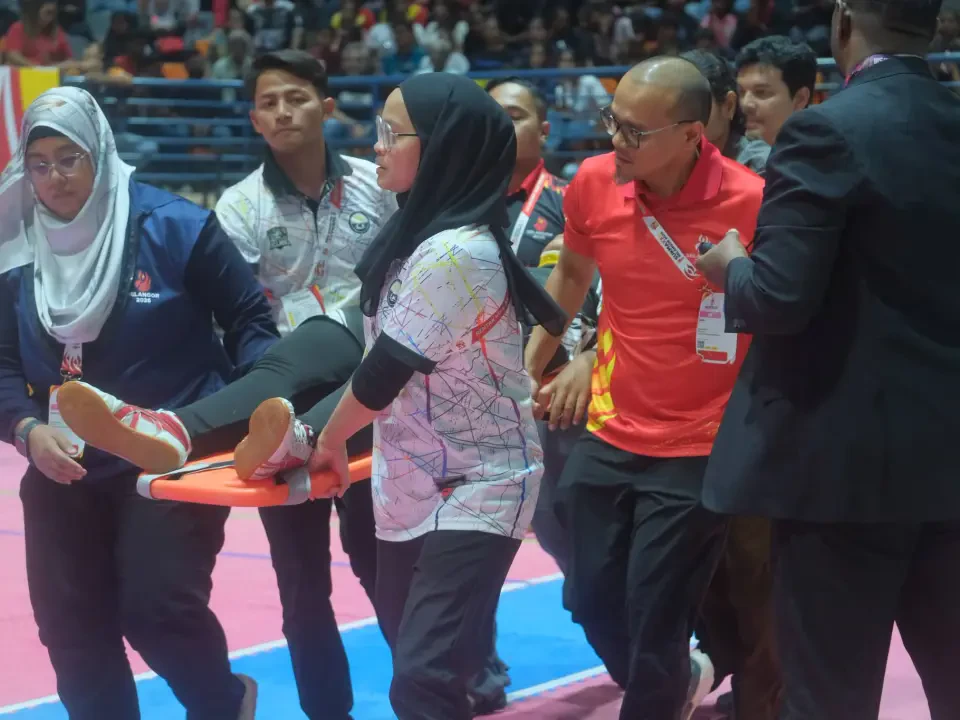 SUKMA 2026 : Atlet Kabaddi Wanita Terengganu Cedera