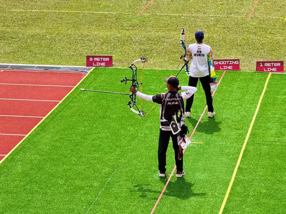 SUKMA 2026: Akmal Danial Tambah Emas Kedua Compund