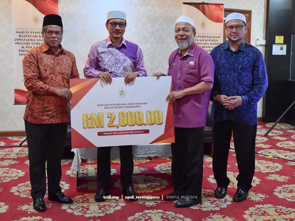Terengganu Salur RM1.02 Juta Kepada 511 Masjid