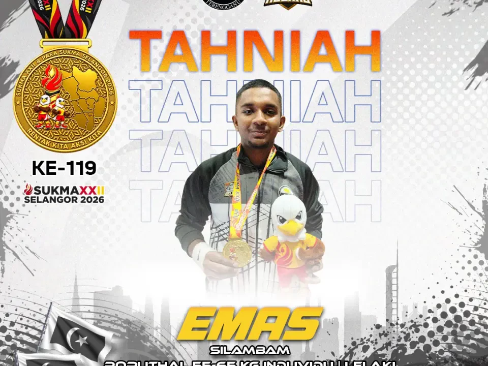 SUKMA 2026: Sakthyvarman Dedikasi Pingat Emas Untuk Bapa