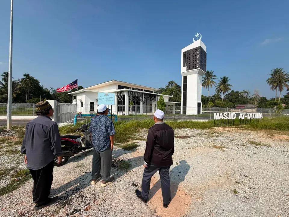 Masjid Baru Kg Apal Bakal Dibuka 10 September Ini