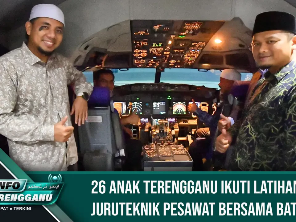 26 Anak Terengganu Ikuti Latihan Juruteknik Pesawat Bersama Batik Air