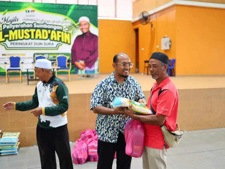 Sumbangan Mustad’afin DUN Sura Diteruskan