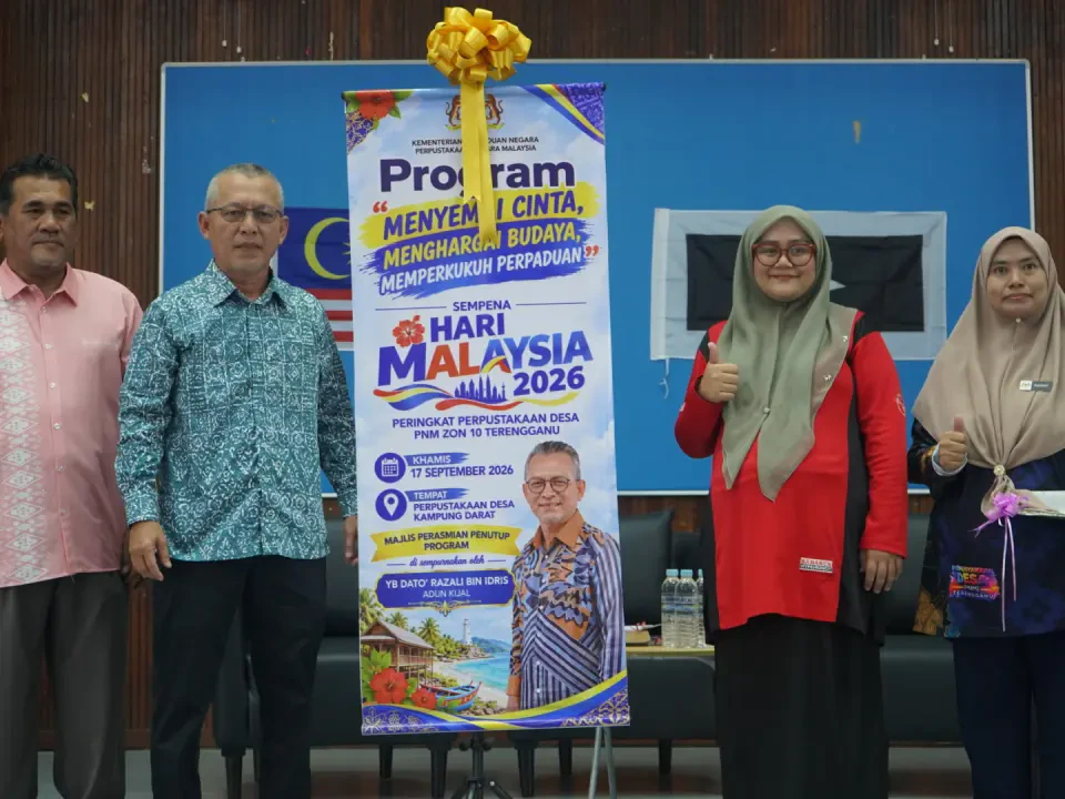 280 Warga Kijal Semarak Hari Malaysia, Perpaduan Disubur Menerusi Budaya Membaca