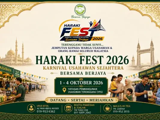 EXCO Empat Negeri Sepentas Kongsi Perspektif Keusahawanan di Haraki Fest 2026