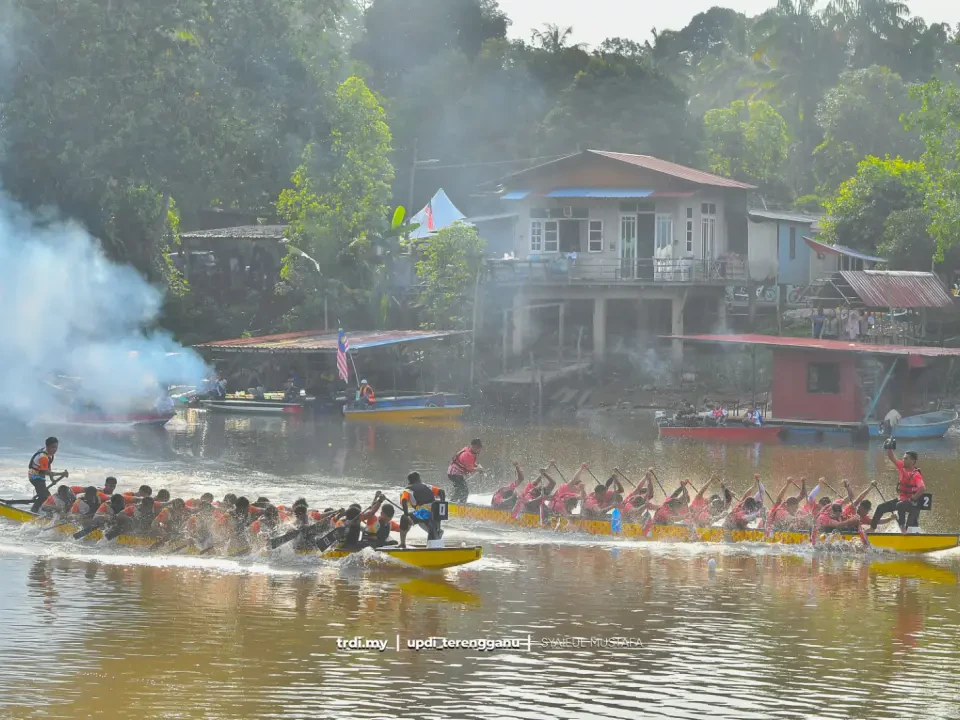 Sungai Nerus Berpotensi Jadi Lokasi Festival Perahu Panjang Peringkat Nasional