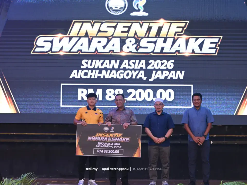 Harumkan Nama Negara, Atlet Terengganu Wakil Malaysia Terima RM117,200