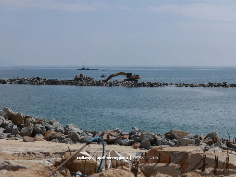 Audit Tegur 'Breakwater' Lewat Siap, Terengganu Harap Persekutuan Segerakan Projek